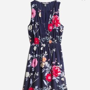 Bogota crochet trim dress